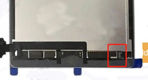iPad Pro 9.7  Lcd Back Light Connector On the Screen
