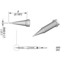 Solder Jbc C115101 Cartridge Conical &Oslash; 0.1