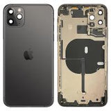 iPhone 11 pro max back cover with frame black dissembled Original