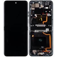 Moto Razr 40 XT2323 Touch + Lcd + Frame + Battery 6.9' Black Original