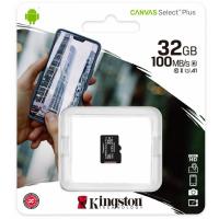 MicroSDXC Memory Card Kingston Canvas Select Plus 32Gb Class 10 / UHS-1 U1 SDCS2/32GBSP