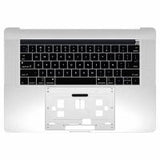 Macbook Pro 15" (2018) A1990 EMC3215 Keyboard+Frame Silver Grade B Europe Layout 100% Original