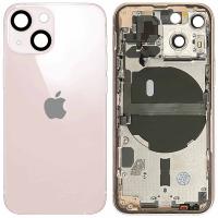 iPhone 13 Mini Back Cover + Frame + Side Key Pink Dissemble Grade A Original