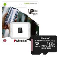 MicroSDXC Memory Card Kingston Canvas Select Plus 128Gb Class 10 / UHS-1 U1 SDCS2/128GBSP