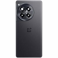 One Plus 12R Back Cover + Camera Glass Black