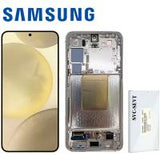 Samsung Galaxy S24 S921 Touch + Lcd + Frame Yellow Service Pack