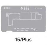 XINZHIZAO Intelligent Mainboard Layered BGA Reballing Stencil for iPhone 15/Plus