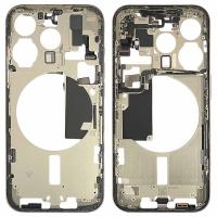 iPhone 15 Pro Middle Frame + Side Key Dissembled Titanium Grade A 100% Original