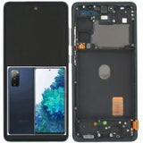 Samsung Galaxy S20 FE G780/G781 Touch+Lcd+Frame Cloud Navy Black OLED