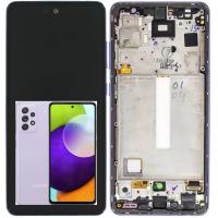 Samsung Galaxy A525/ A526/ A528 Touch+Lcd+Frame Violet OLED