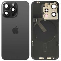iPhone 15 Pro Back Cover + Wireless Charge Black Dissembled Grade A Original