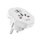 Plug Adapter XO DESIGN WL23 UK To Europe White