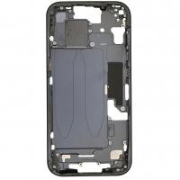 iPhone 15 Middle Frame + Side Key Black