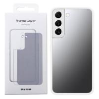 Samsung Galaxy S22 S901 Frame Cover Mirror White Original Service Pack