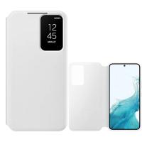 Samsung Galaxy S22 S901 Smart Clear View Cover White EF-ZS901CWEGEW Original Service Pack