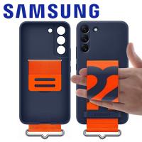 Samsung Galaxy S22 Loop Case Silicone Blue Orignal Service Pack
