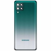 Samsung Galaxy M62 M625 Back Cover + Camera Glass Green