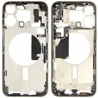 iPhone 15 Pro Max Middle Frame + Side Key Dissembled Titanium Grade A Original