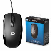 HP X500 Optical Mouse with Cable Black in Blister