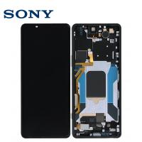 Xperia 5 IV Touch + Lcd + Frame Black Service Pack