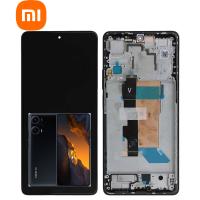 Xiaomi Poco F5 5G / Redmi Note 12 Turbo Touch + Lcd + Frame Black Service Pack