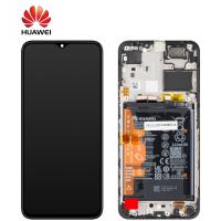 Huawei Nova Y61 EVE-LX9 / EVE-LX9N Touch + Lcd + Frame + Battery Black Service Pack