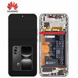 Huawei Nova 12S Touch + Lcd + Frame + Battery Black Service Pack