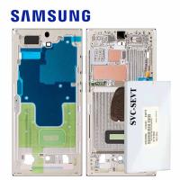 Samsung Galaxy S23 Ultra S918 Middle Frame + Sde Key Cream Service Pack