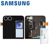 Samsung Galaxy Z Flip 6 F741 Cover + Lcd Outer Display Blue Service Pack