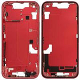 iPhone 14 Middle Frame + Side Key Dissembled Red Grade B Original