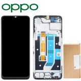 Oppo A58 5G / A78 5G Touch + Lcd + Frame Black Service Pack