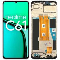 Realme C61 RMX3930 Touch + Lcd + Frame Black Original