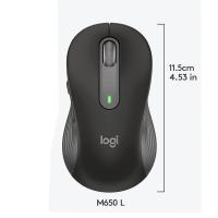 Logitech Signature M650 L Full Size Bluetooth Wireless Mouse In Blister