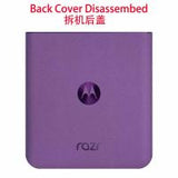 Moto Razr 40 XT2323 Back Cover Lilac Disassembled Grade A