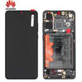 Huawei P30 Touch + Lcd + Frame Battery Full (New Version 2021) Black Service Pack