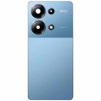 Xiaomi Poco M6 Pro 4G Back Cover + Camera Glass Blue