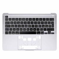 Macbook Pro Retina 13&quot; (2020) A2289 EMC 3456 Keyboard+Frame Silver Grade B Italian Layout 100% Original