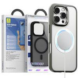 Blueo Skin Friendly Frosted Anti-Drop Case - iPhone 15 - Grey In Blister