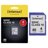 Intenso Memory Card SDHC Class 10 4GB In Blister