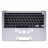 Macbook Pro Retina 13" (2020) A2289 EMC 3456 Keyboard + Frame Gray Grade A Italian Layout 100% Original