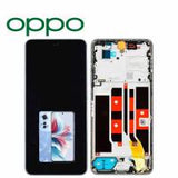 Oppo Reno 11 F 5G (CPH2603) / F25 Pro 5G Touch + Lcd + Frame Blue Service Pack