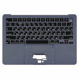 Macbook Air 13" (2022) M2 A2681 EMC 4074 Keyboard+Frame Blue Grade A Russian Layout 100% Original