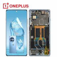 One Plus 12R Touch + Lcd + Frame Blue Service Pack