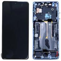 One Plus 12R Touch + Lcd + Frame Blue Original