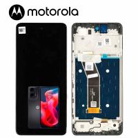 Moto G24 XT2423 Touch + Lcd + Frame Black Service Pack