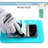 RELIFE RL-004DM Professional Special Anti-slip Silicone Film with Camera Protection Area for Cell Phone Repair In Bliste