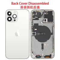 iPhone 13 Pro Max Back Cover + Frame Silver / White Dissembled Grade B Original