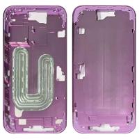 iPhone 16 Middle Frame + Side Key Pink