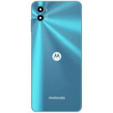 Motorola Moto E22s (XT2229) Back Cover + Camera Glass Blue