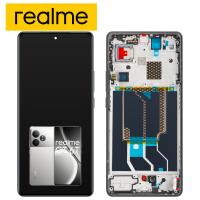 Realme GT 6T 5G (RMX3853) Touch + Lcd + Frame Silver Service Pack